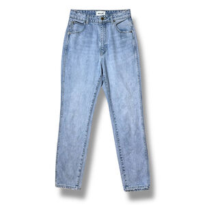 Rolla’s Dusters Jeans High Rise 90’s Straight Leg Relaxed 26x28 Distressed Blue